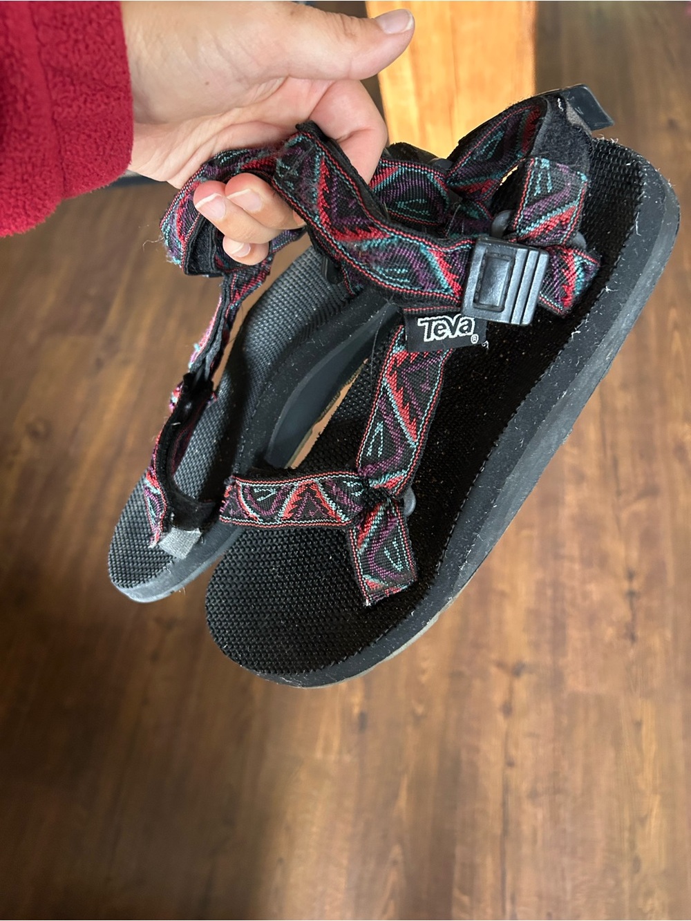 Teva 90's Style Sandals Patterned Straps